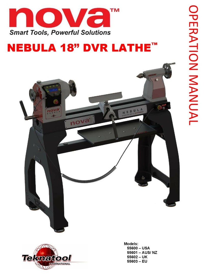 Nova NEBULA 55600 Operation manual