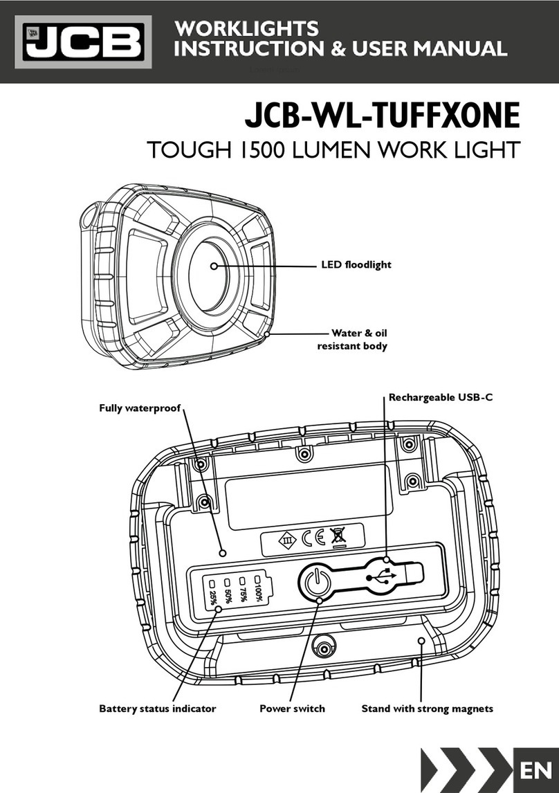 jcb JCB-WL-TUFFXONE User manual