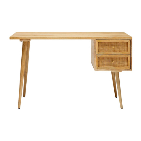adairs ANJUNA DESK User manual
