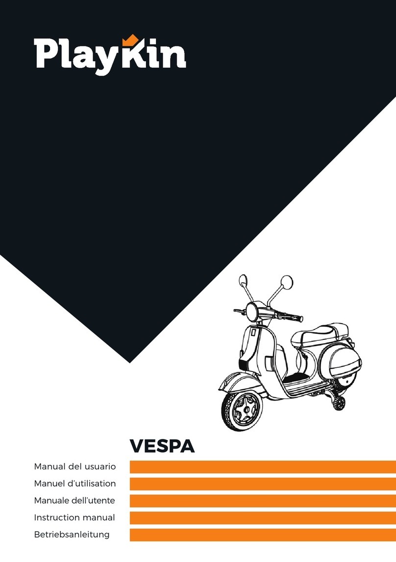 PLAYKIN VESPA User manual