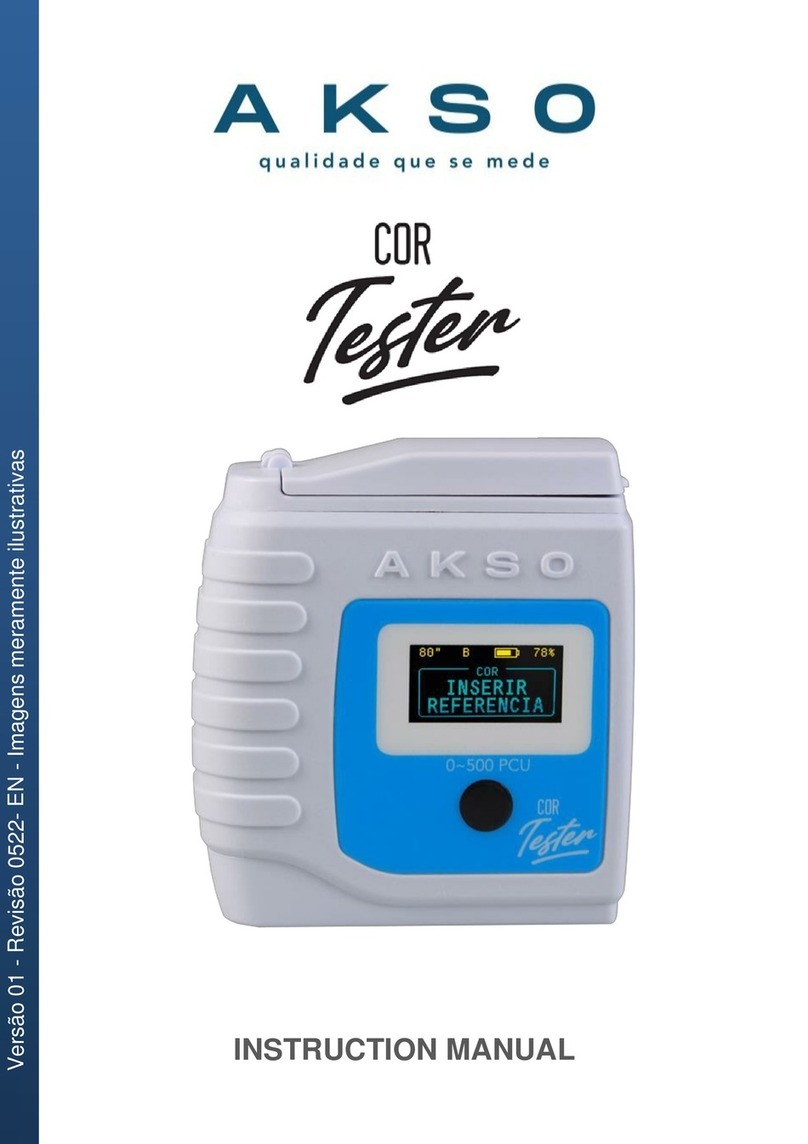 AKSO Cor Tester instruction manual