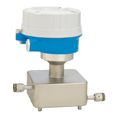Endress+Hauser Proline Cubemass C 100 PROFIBUS DP operating instructions