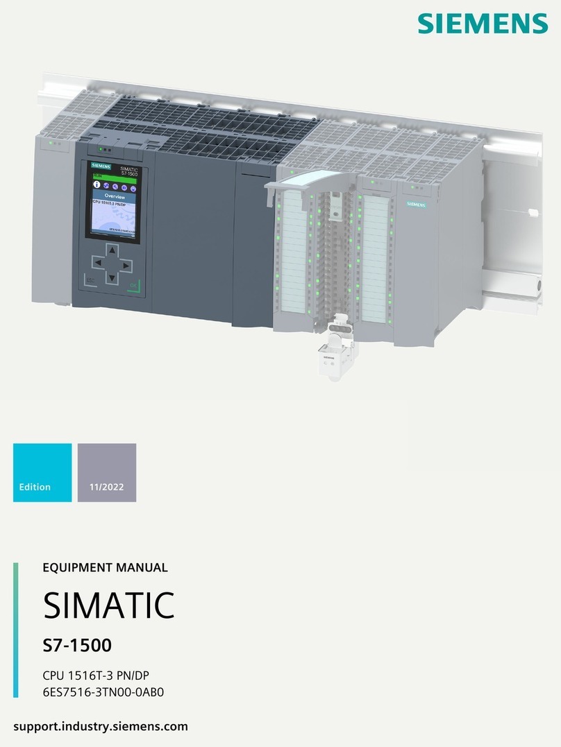 Siemens Simatic S7-1500 Technical Document