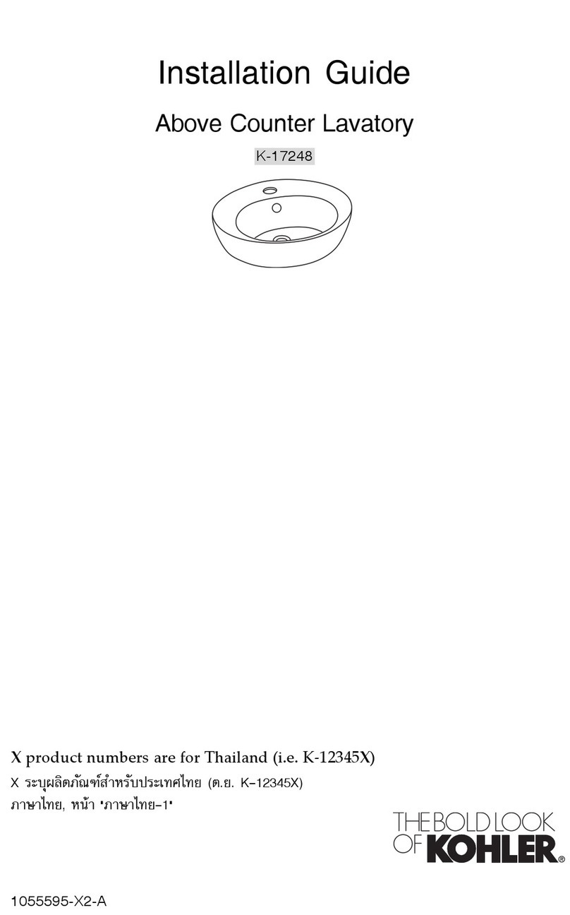 Kohler K-17248 User manual