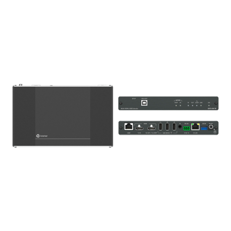 Kramer EXT3-XR-TR quick start guide