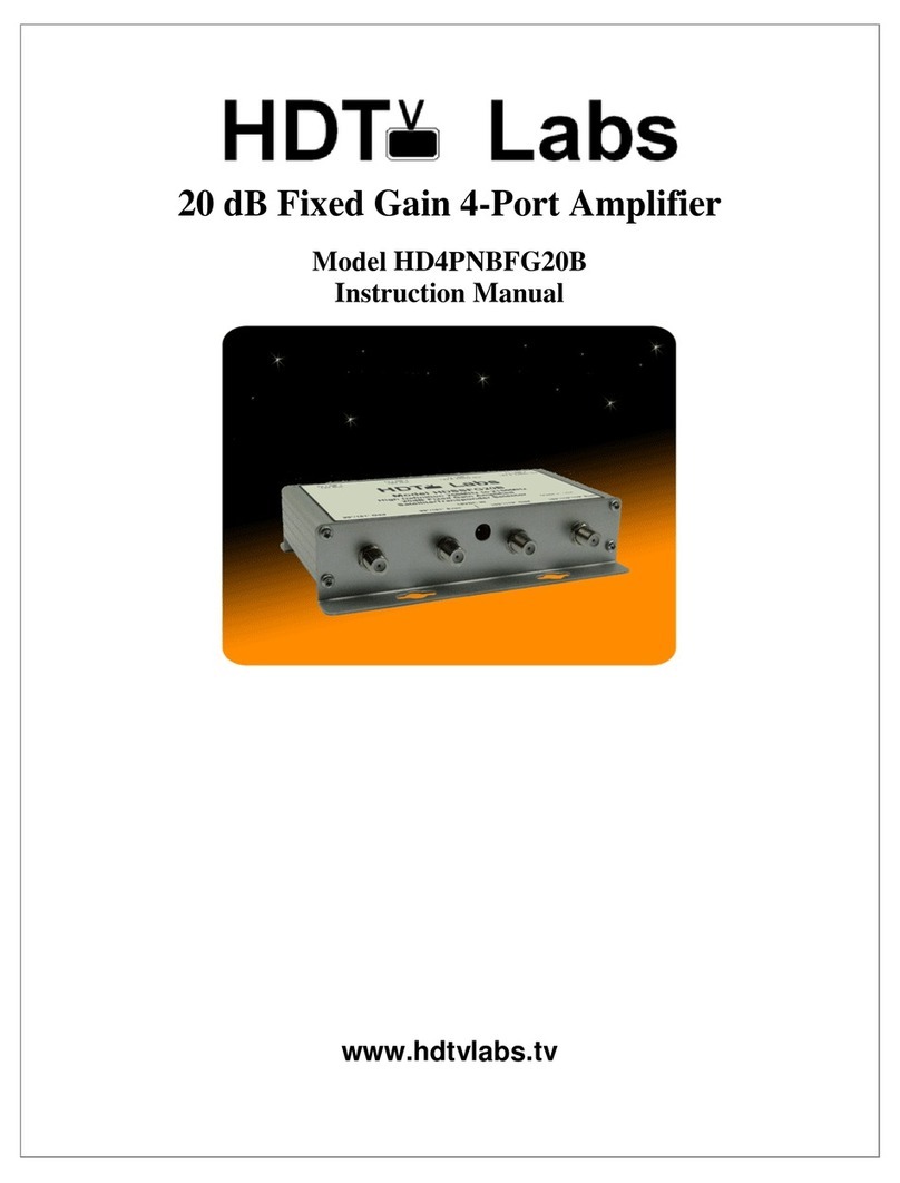 HDTV Labs HD4PNBFG20B instruction manual