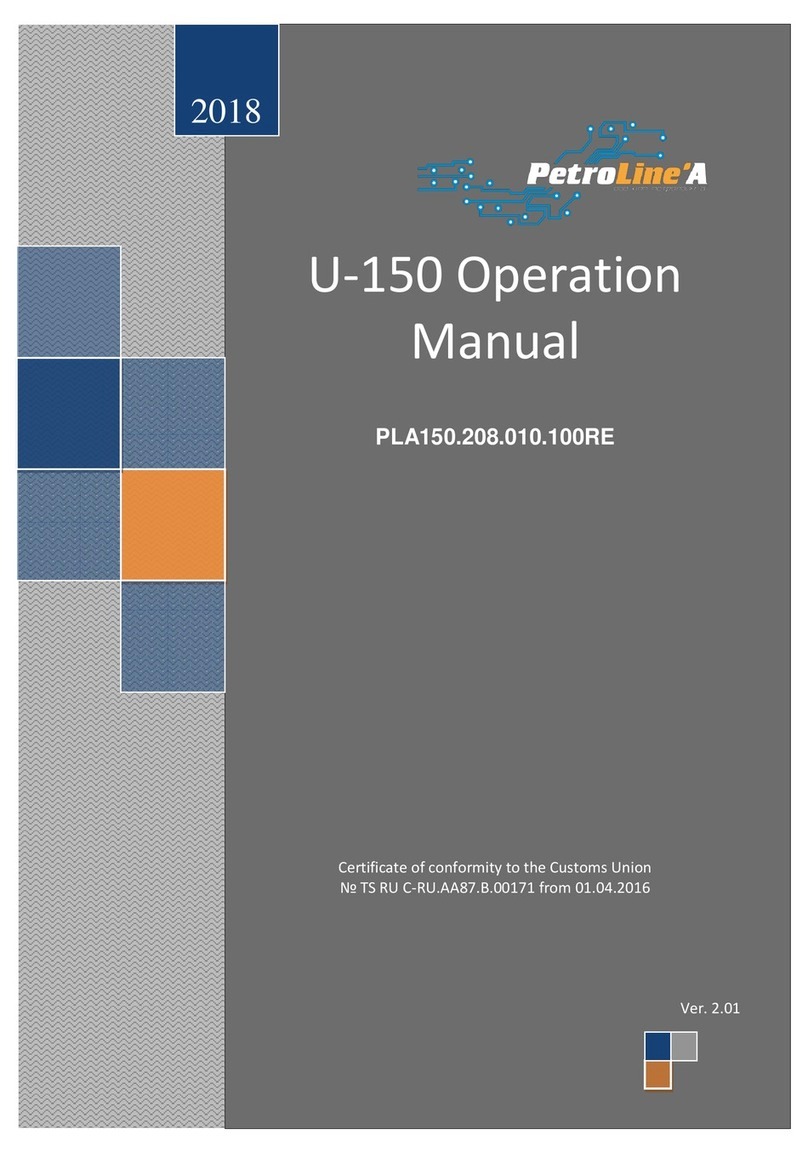 Petroline-A U-150 Operation manual