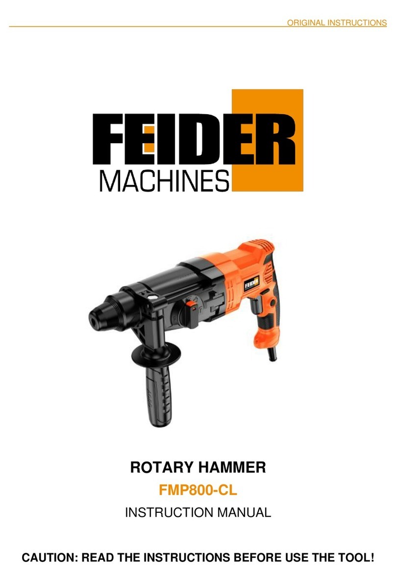 Feider Machines FMP800-CL User manual