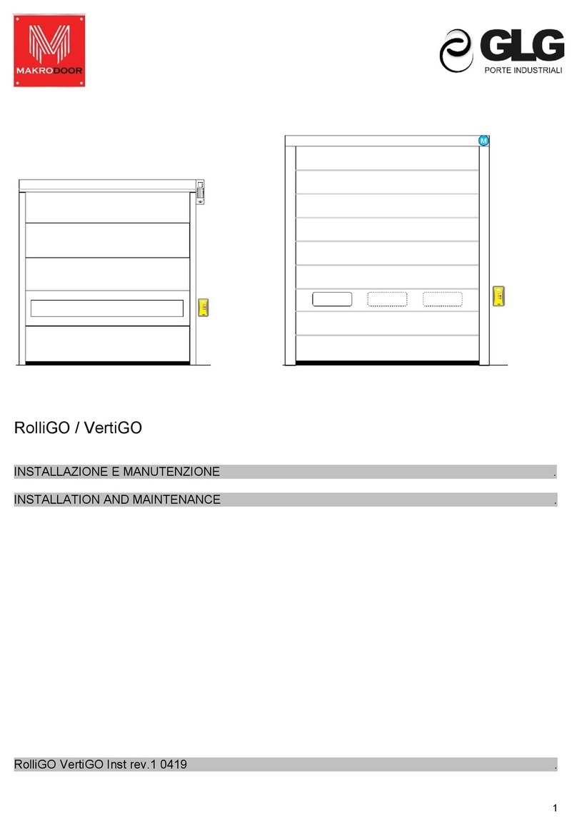 GLG MAKRODOOR RolliGO Instruction Manual
