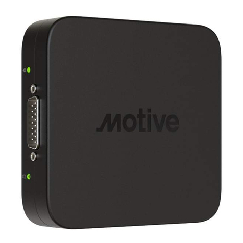 Motive Vehicle Gateway installation manual