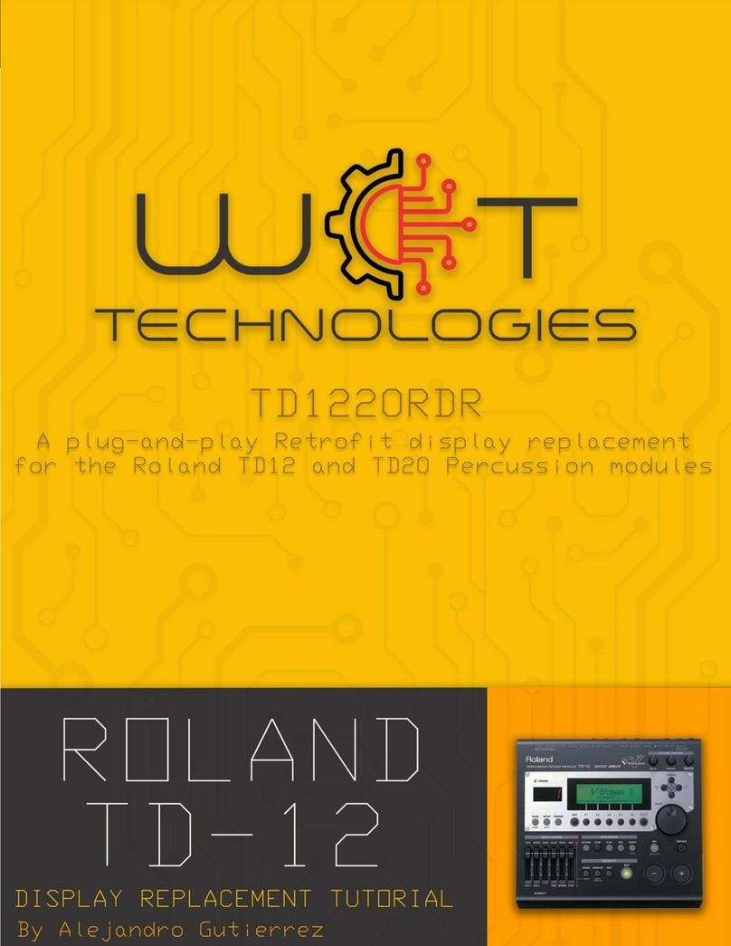 WOT Technologies TD1220RDR Service manual