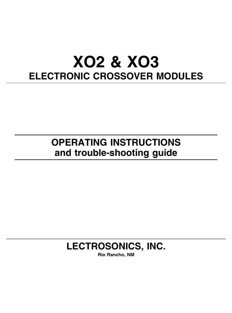 Lectrosonics XO2 operating instructions