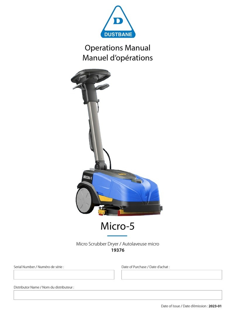 Dustbane Micro-5 User manual