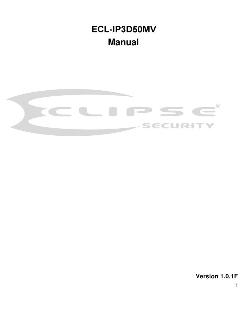 Eclipse Security ECL-IP3D50MV manual