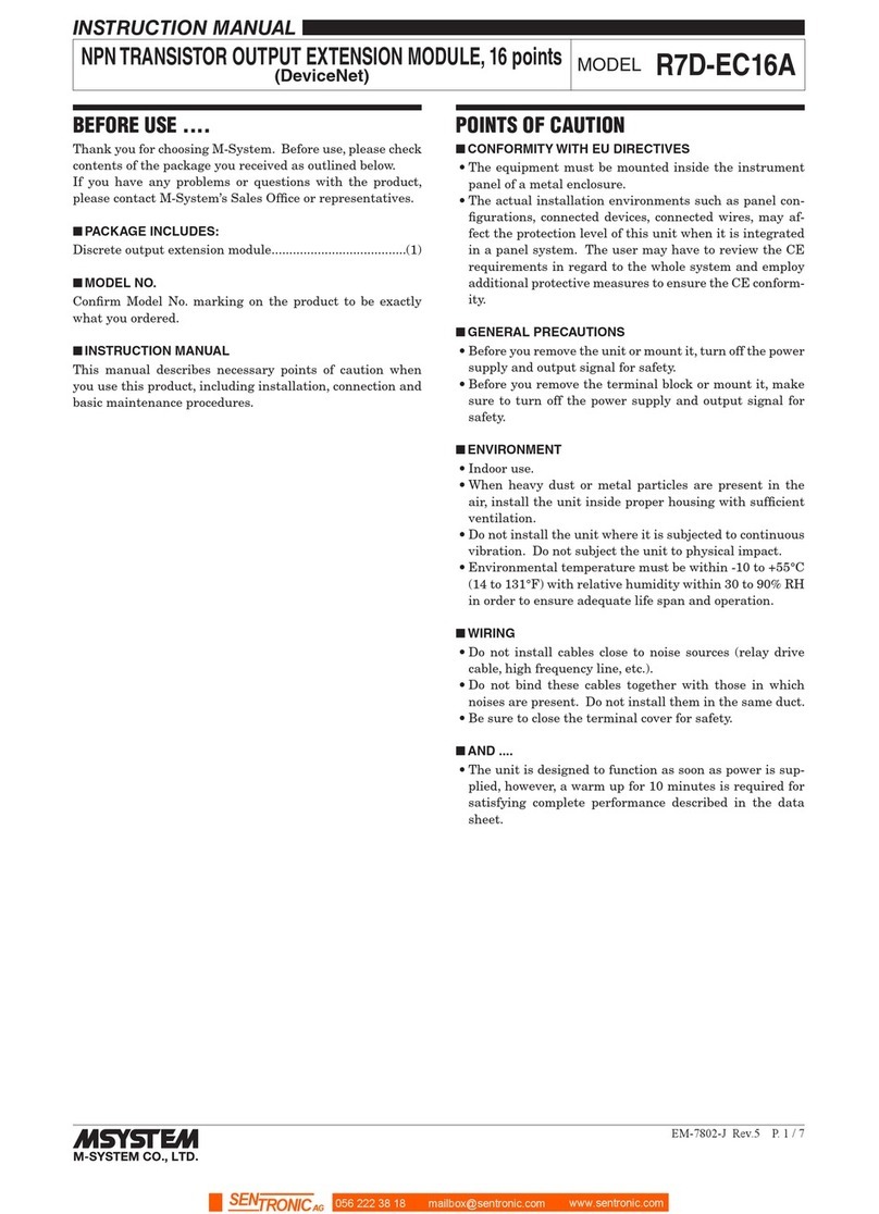 M-system R7D-EC16A User manual