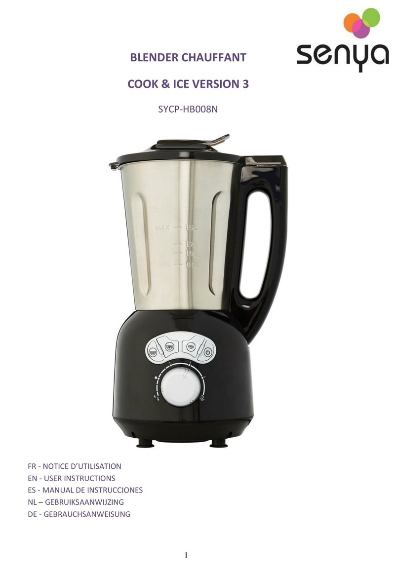 Senya COOK & ICE SYCP-HB008N User manual