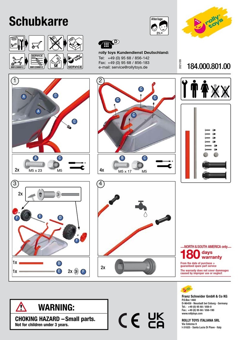 Rolly Toys 184.000.801.00 quick start guide