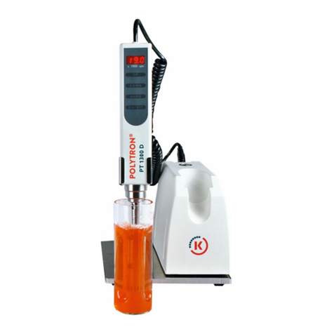Kinematica POLYTRON SYSTEM PT 1300 D User manual