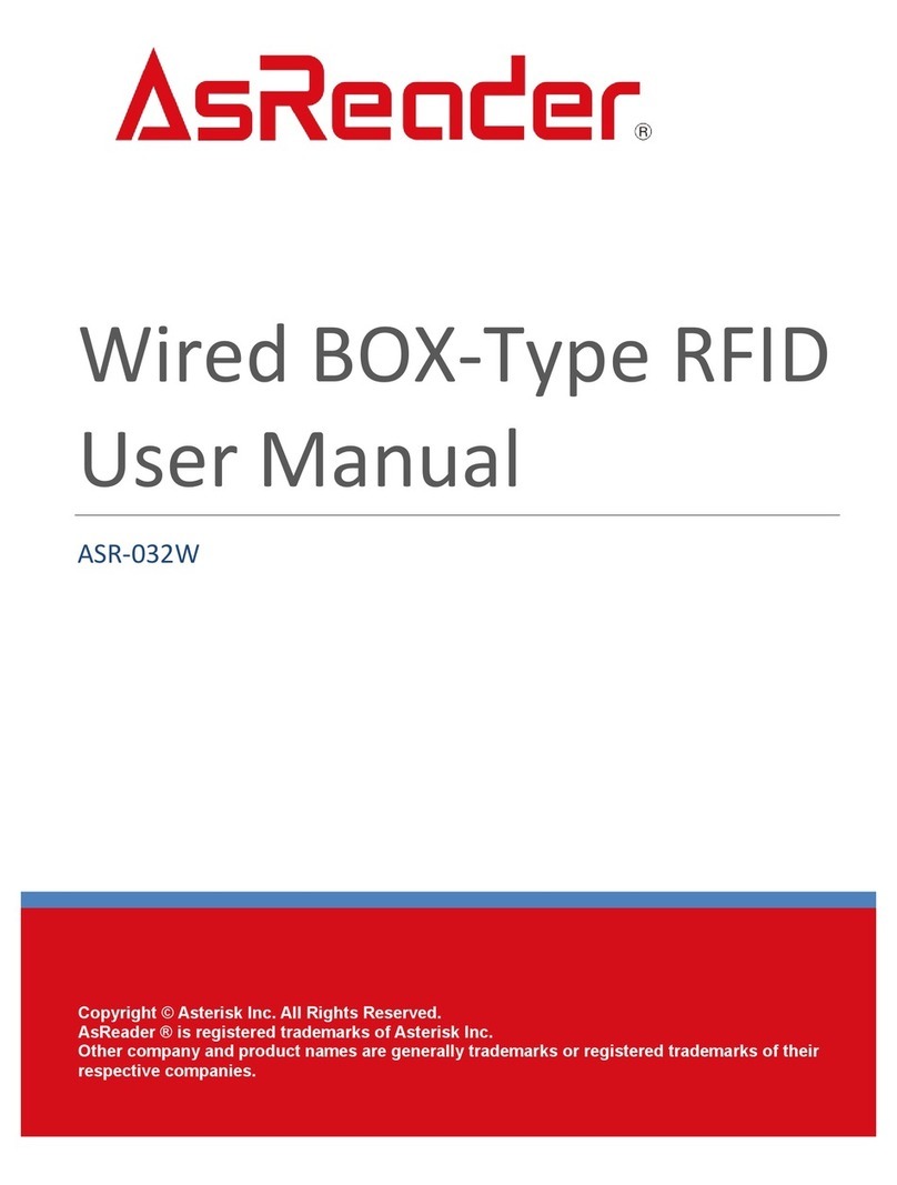 Asterisk AsReader ASR-032W user manual Asterisk AsReader ASR-032W user manual