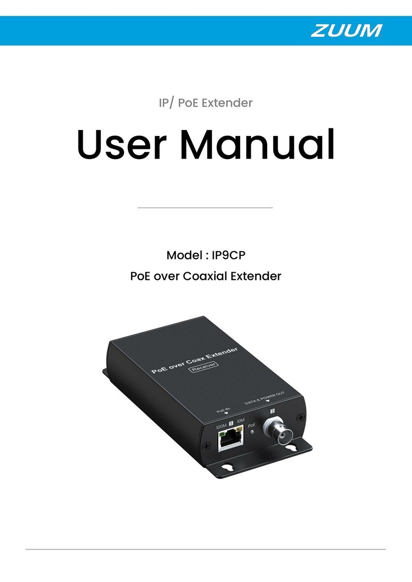 ZUUM IP9CP User manual