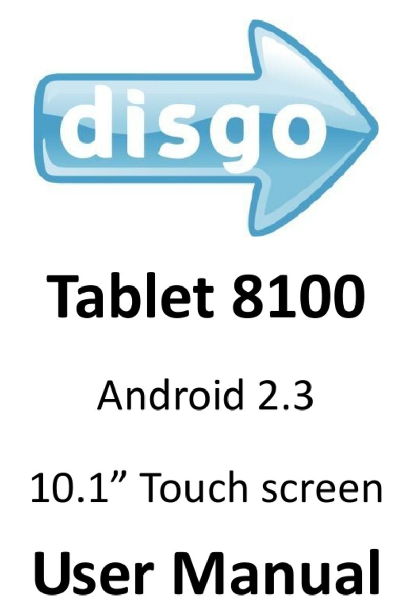 Disgo 8100 user manual