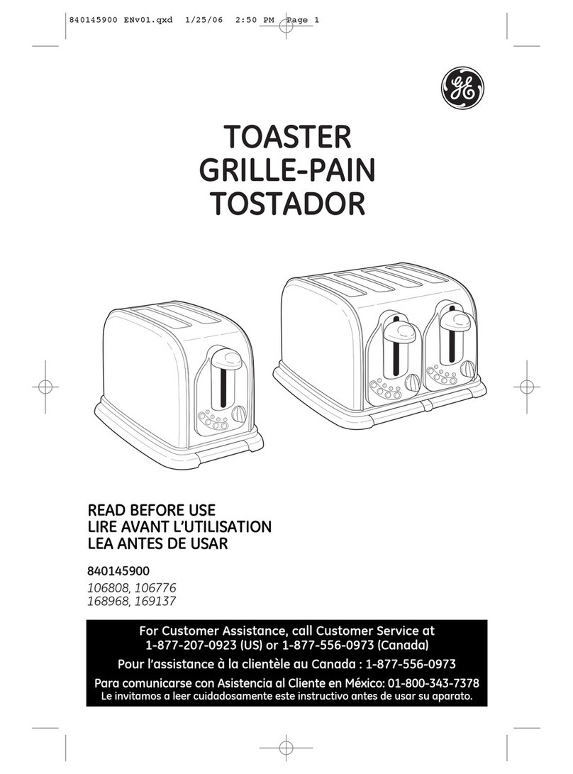 GE 106808 User manual