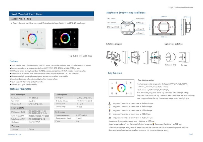 SKYDANCE T15 IT manual