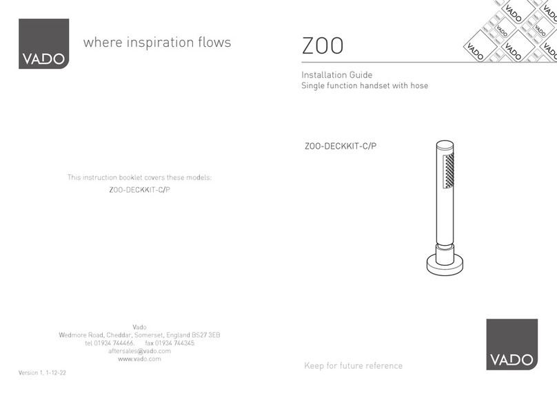 VADO ZOO-DECKKIT-C/P User manual