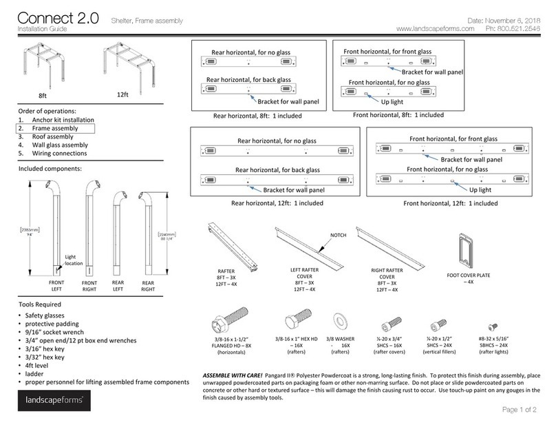 Landscape Forms Connect 2.0 installation guide Landscape Forms Connect 2.0 installation guide