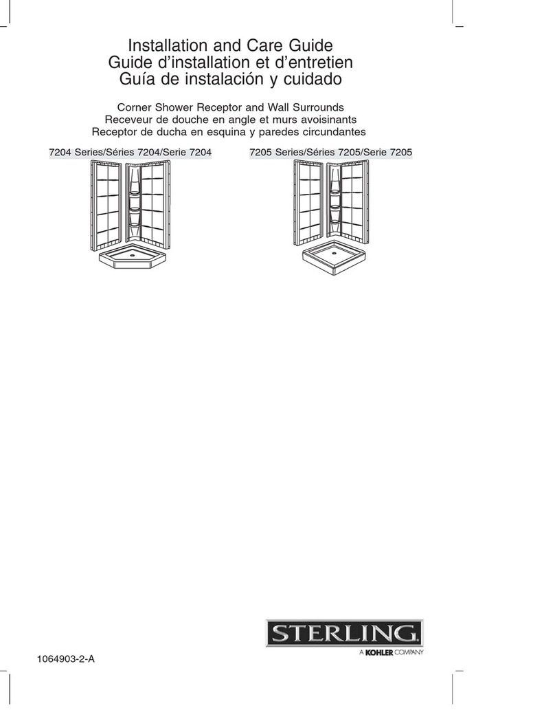 Kohler STERLING 7204 Series Assembly instructions Kohler STERLING 7204 Series Assembly instructions