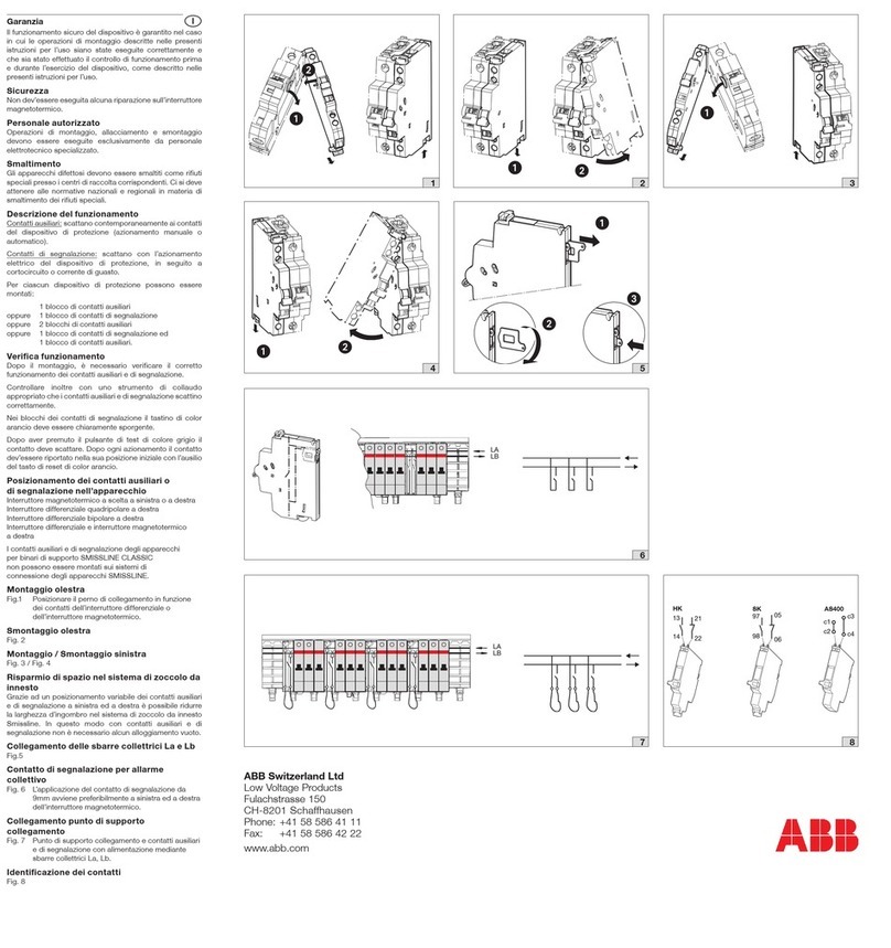 ABB SMISSLINE TP quick start guide