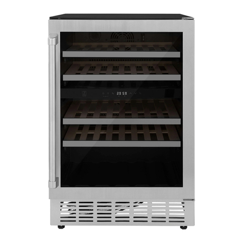 Zline RWV-UD-24 installation manual