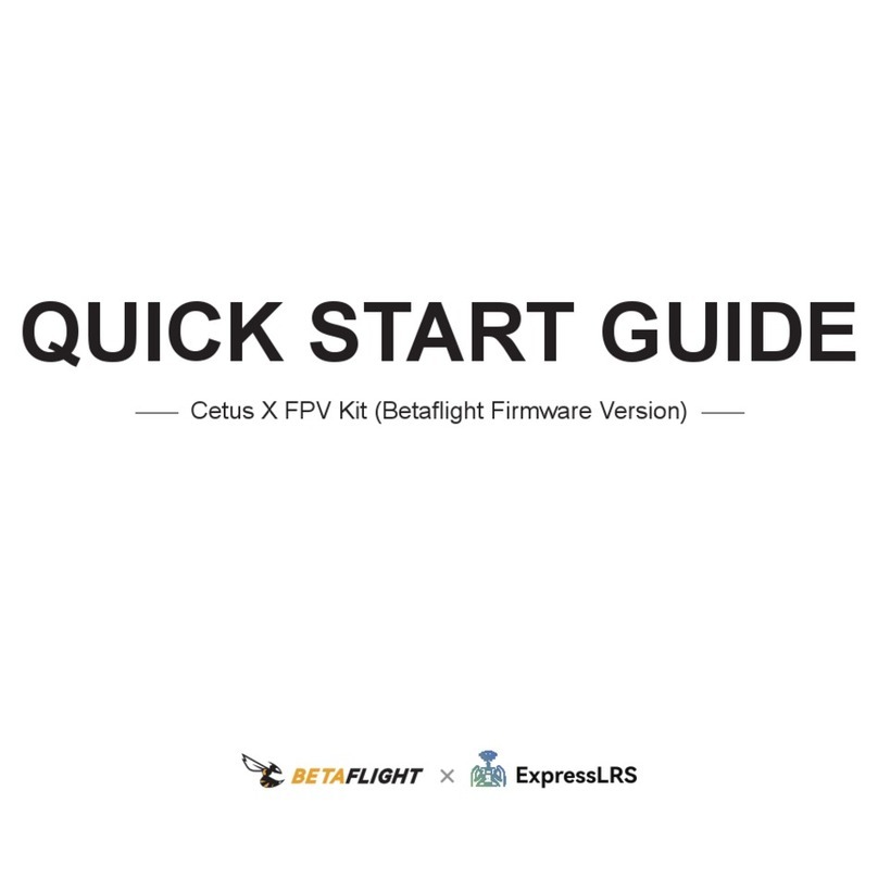BETAFLIGHT Cetus X FPV Kit quick start guide