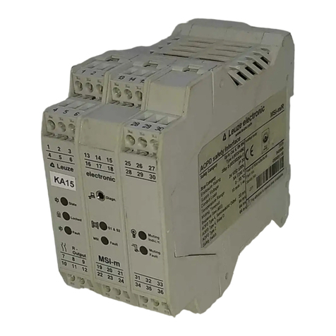 Leuze MSI-m/R Original operating instructions
