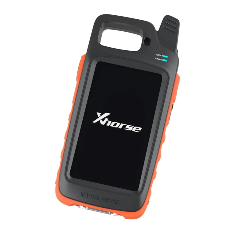Xhorse KEY TOOL MAX PRO user manual
