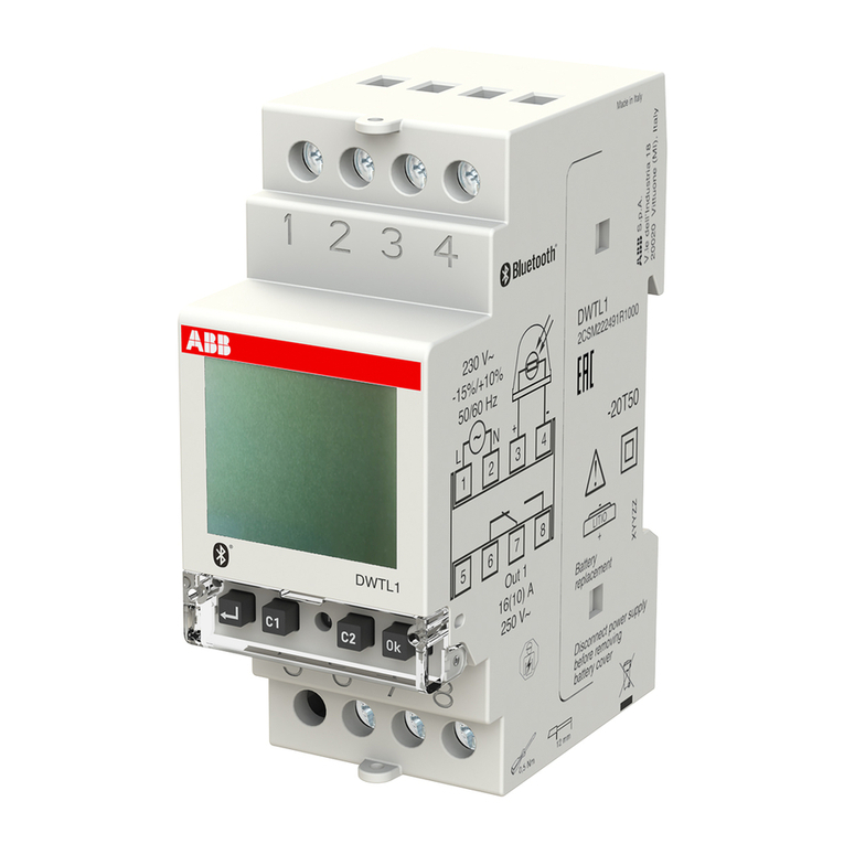 ABB DWTL1 User manual