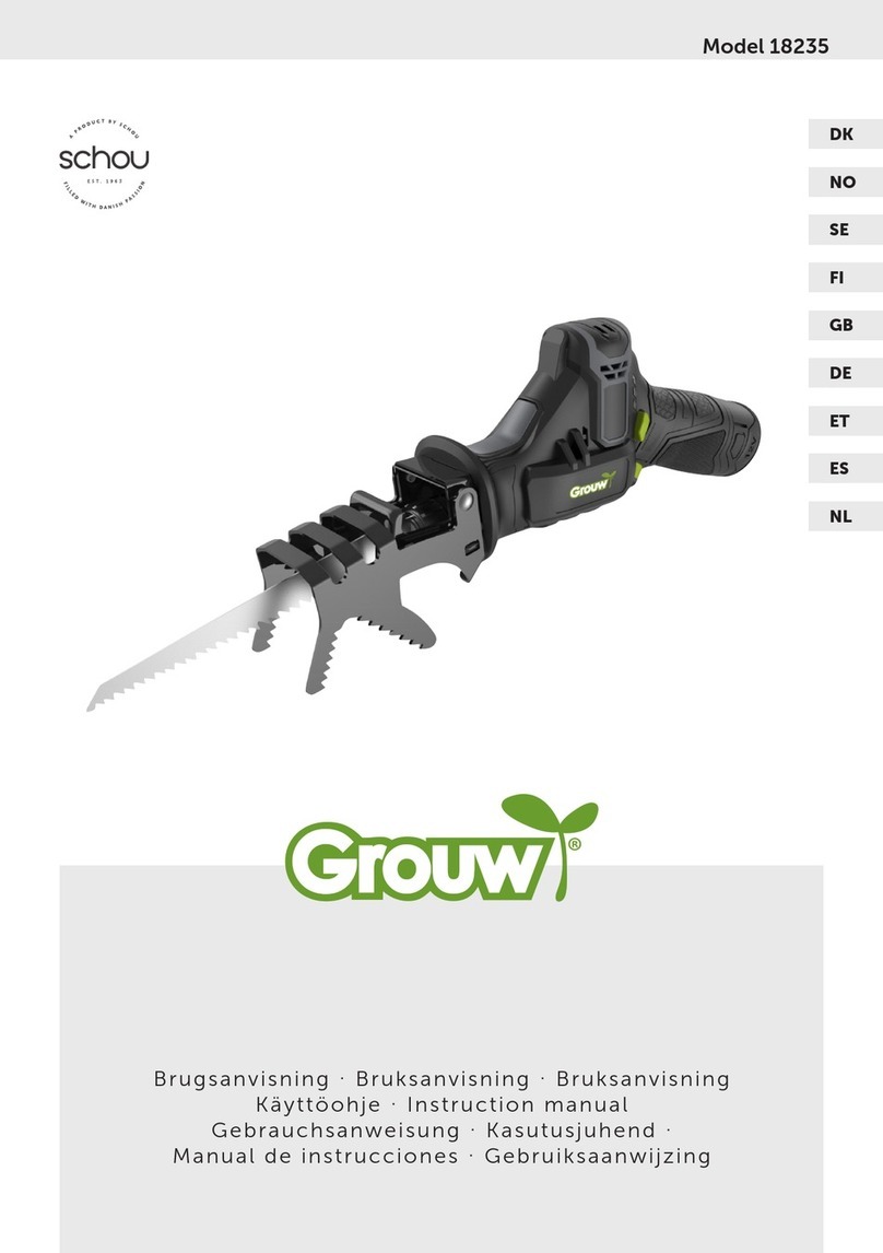 Grouw! schou 18235 User manual