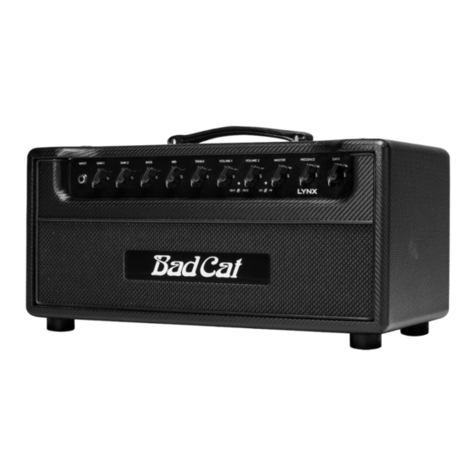 Bad Cat Lynx owner's manual