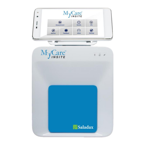 Saladax MyCare Insite Touch Screen Starter manual