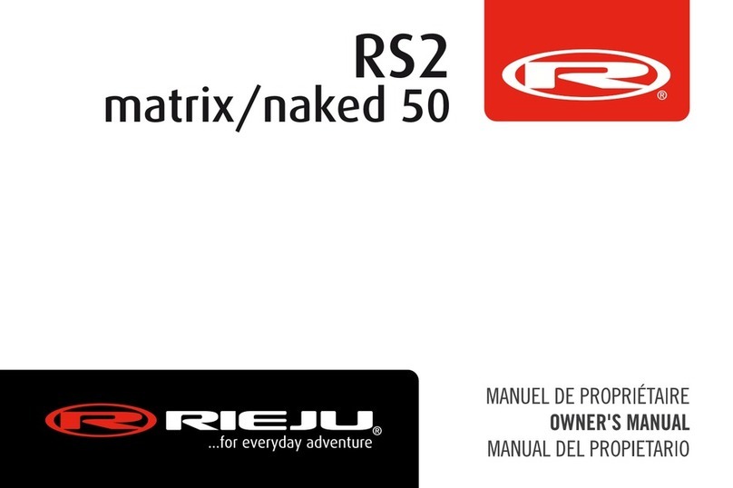 RIEJU RS2 50 User manual