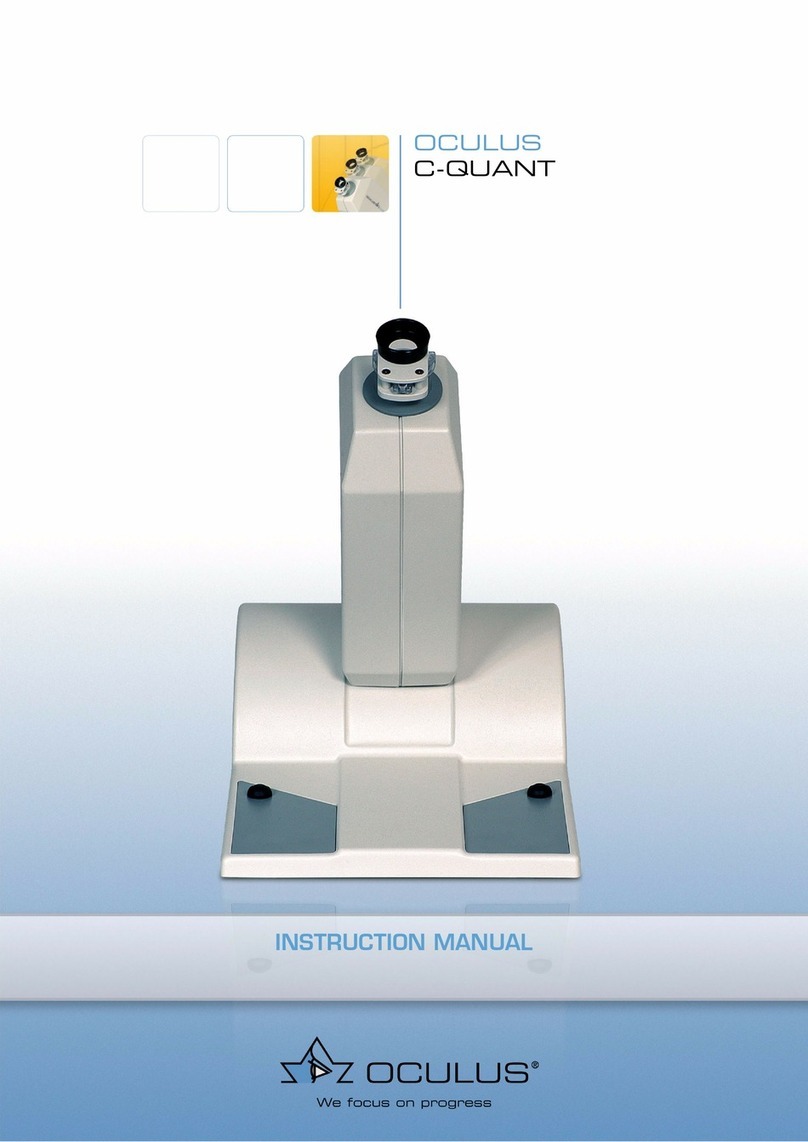 OCULUS C-QUANT instruction manual