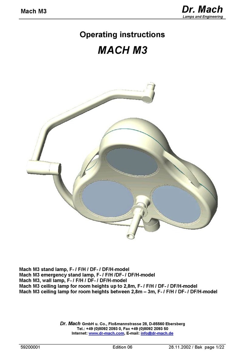 Dr. Mach MACH M3 operating instructions