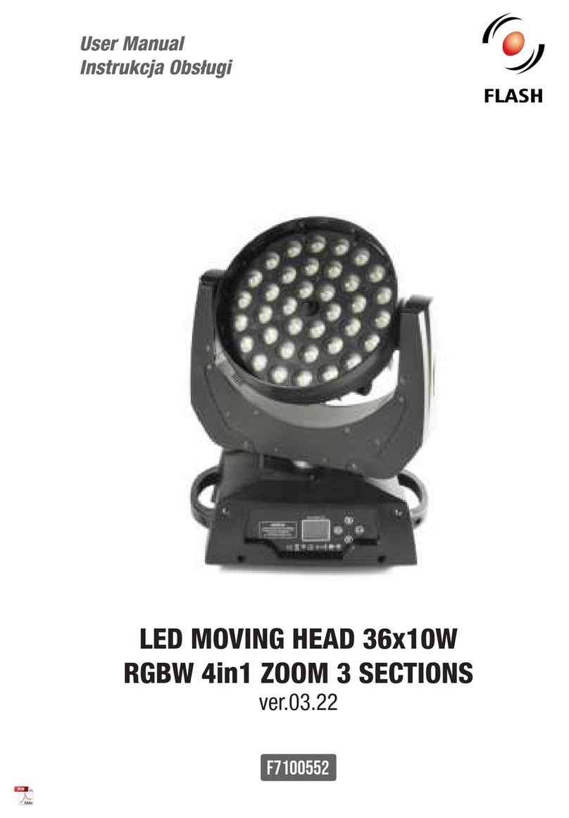Flash F7100552 User manual