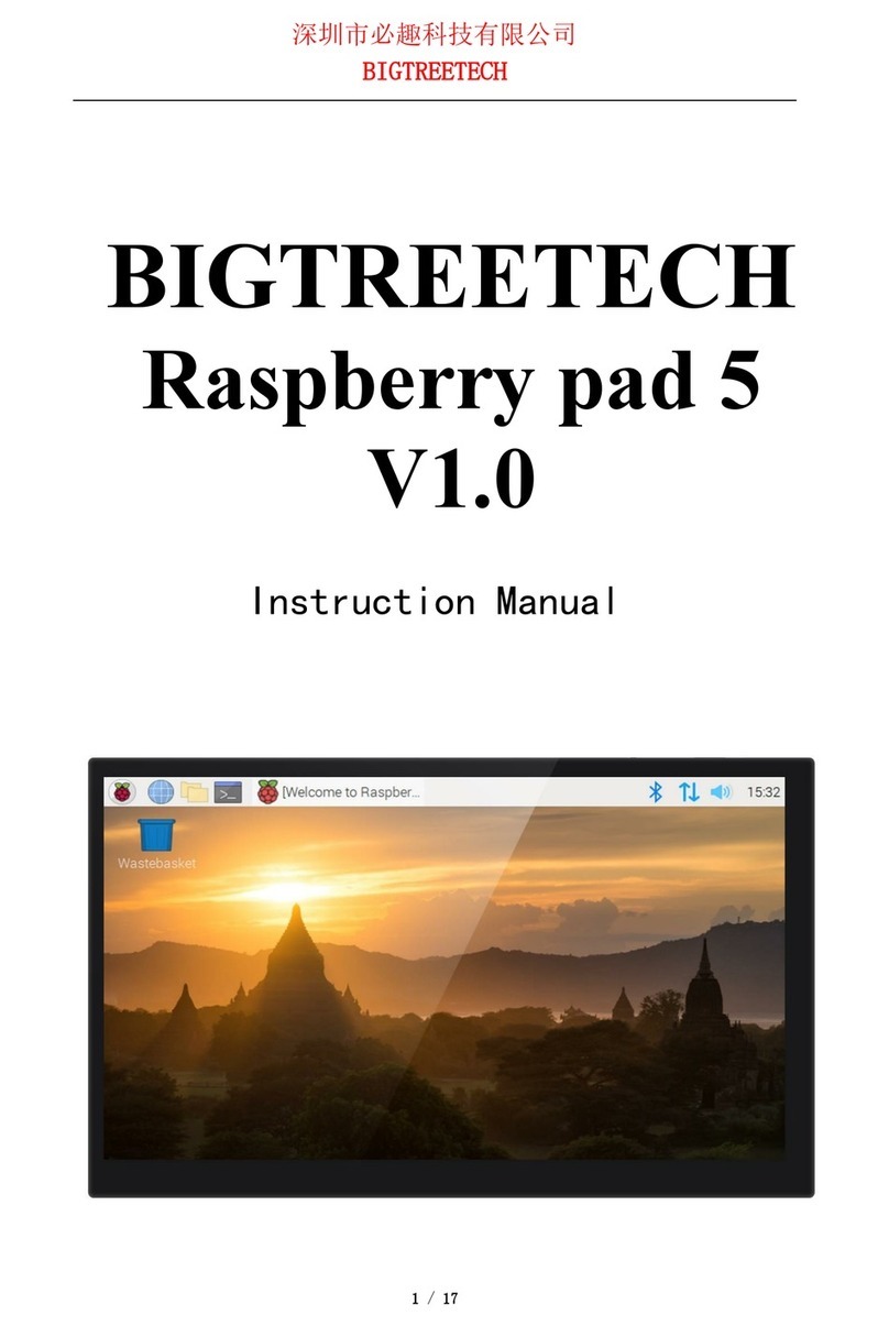 BIG TREE TECH Raspberry pad 5 V1.0 instruction manual