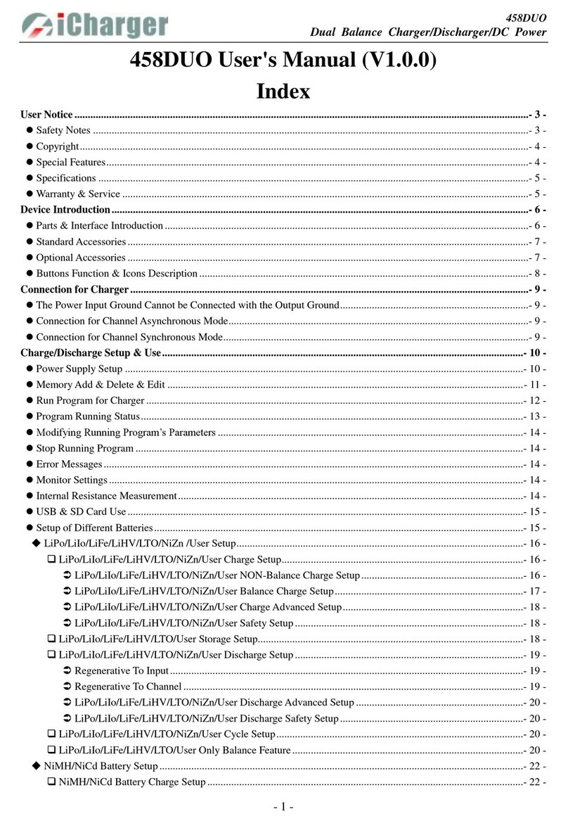 iCharger 458DUO user manual