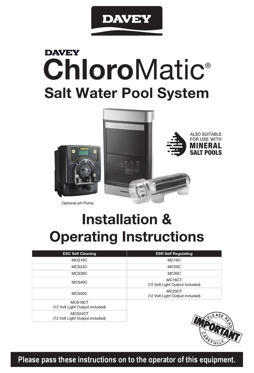 Davey ChloroMatic MCS16C Manual