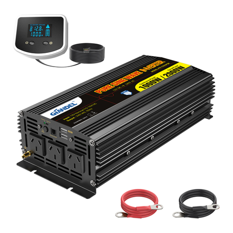 Giandel PS-1000PDR user manual