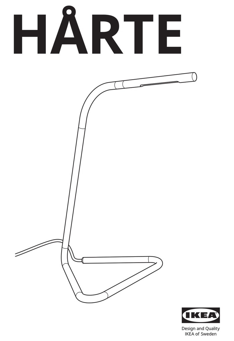 IKEA HARTE quick start guide