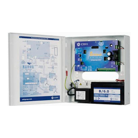 CDVI TERENA installation manual