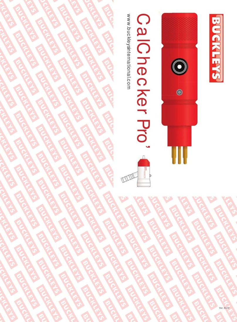 Buckleys BathyCorrometer CalChecker Pro User instructions